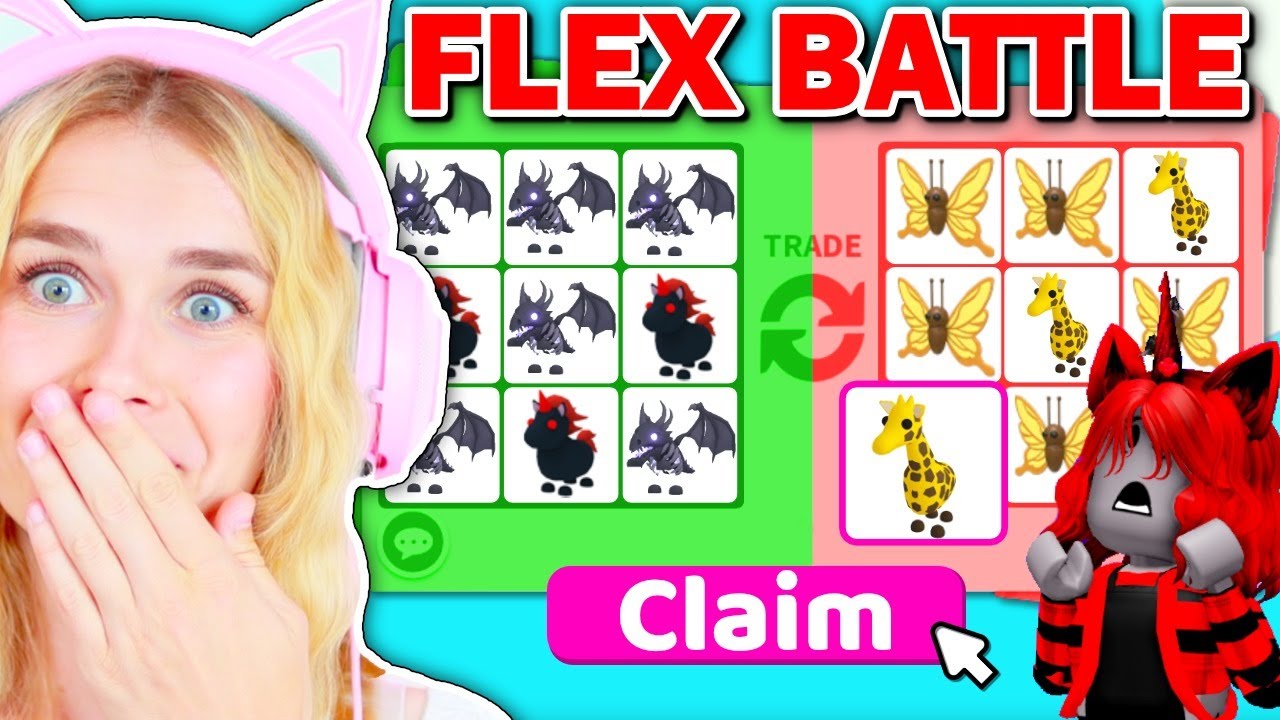 One Color FLEX BATTLE In Adopt Me
