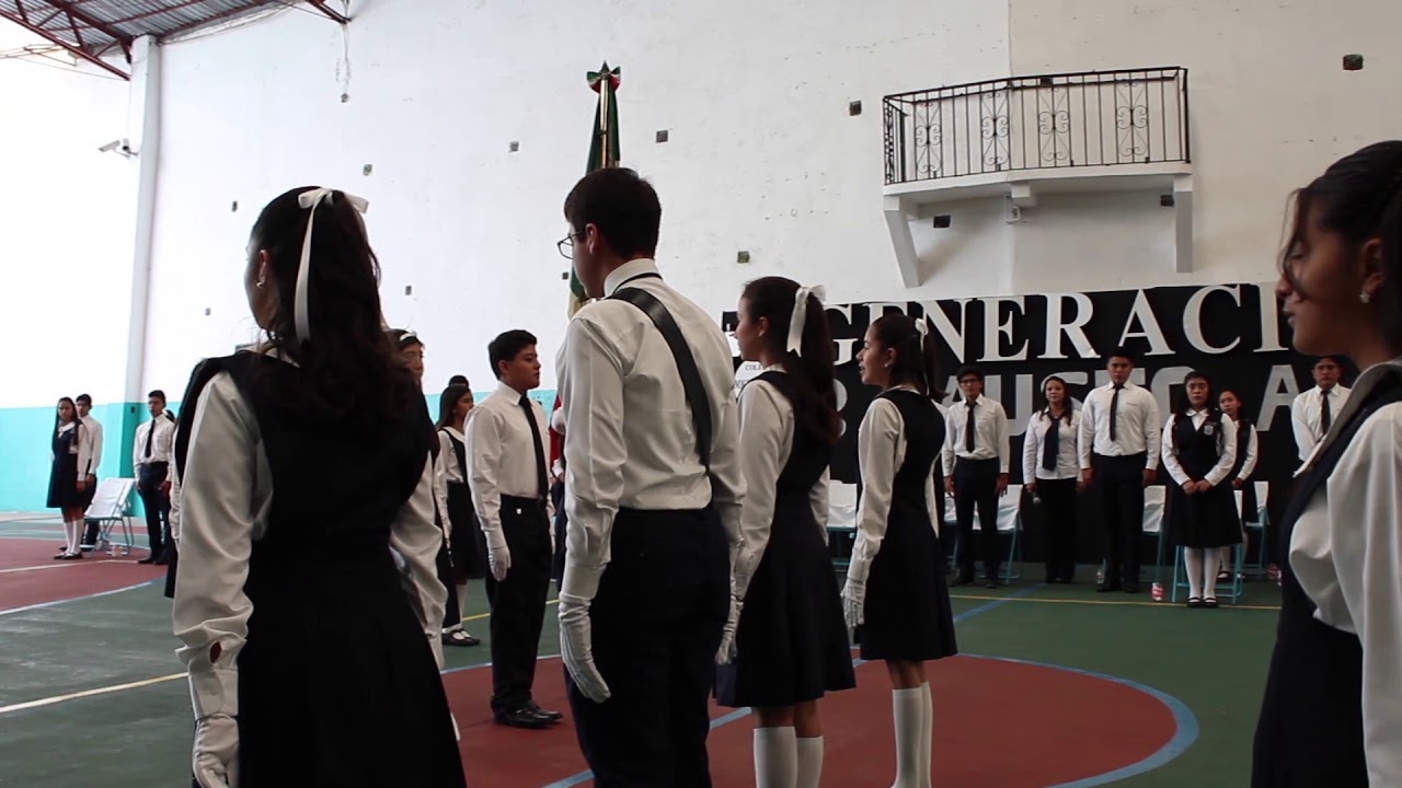Clausura Secundaria Generación 2016 - 2019 | Cambio de Escolta - YouTube