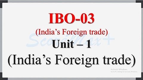 IBO-3 II Unit-1 II India