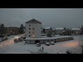 Time-Lapse Of The Second Snowfall Of 2021 | 🇨🇭Switzerland #LittleSnow Buildup