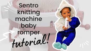 SENTRO Knitting Machine  Hi folks! So I've got alot of friends having  babies, and I'd like to start making them baby cocoons and matching hats