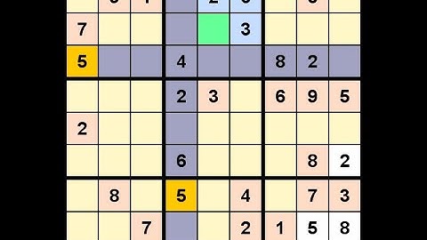 How to Solve Los Angeles Times Sudoku Expert September 9, 2021