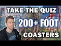 Every Coaster Over 200 Feet in North America - Take the Quiz!