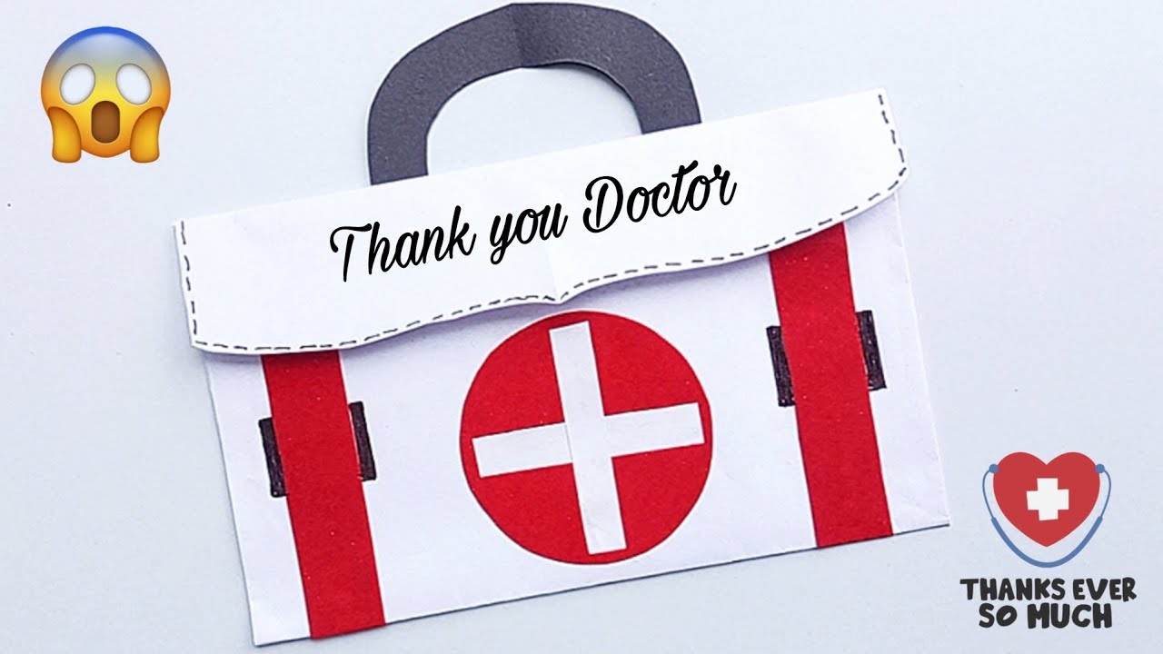 Doctor day Card/How to make Doctor Card/Thank you Card for Doctors/Doctors day Greeting card /Cards