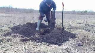 МЕТАЛЛОКОП. Пришла весна, копаю литой металл на торфяниках.