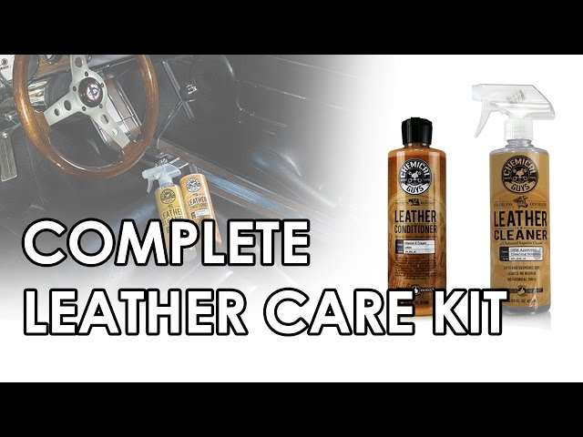 Detail Garage - Has your leather seen better days❓ ❗️With Chemical Guys  Leather Cleaner and Leather Conditioner, you can bring life back to your  cars interior! Add in the Leather Serum for