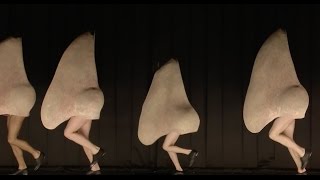 The giant tap-dancing noses scene from Shostakovich's The Nose (The Royal Opera)