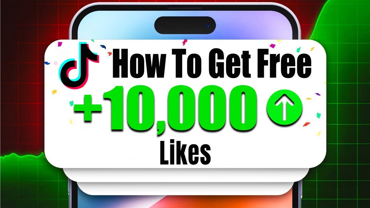 How To Get Free TikTok Likes iOS Android - YouTube