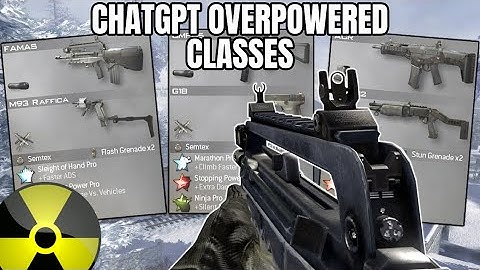 CHATGPT Makes Me The Most OVERPOWERED Classes In MW2... (NUKE CHALLENGE)