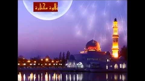 تلاوة مختارة ( سورة الماعون ) الشيخ / سعد الغامدي