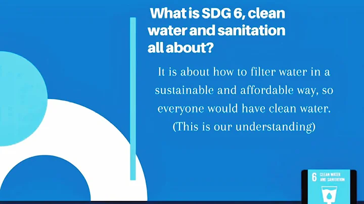 CLEAN WATER AND SANITATION KIDS| Information about our chosen SDG goal