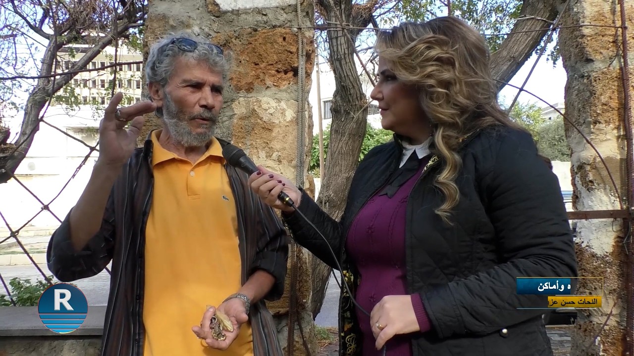 شاهد.. نحات من طرطوس مشغله قريب من البحر