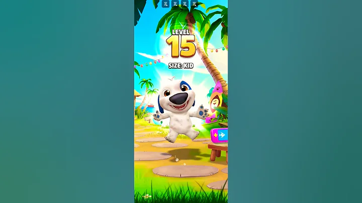 My Talking Hank Grow Up Level 15 😱😱😱😱😱#shorts #youtubeshorts #talkinghank #funnyshorts #viral #tom