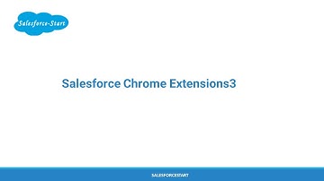 Salesforce Chrome Extensions3