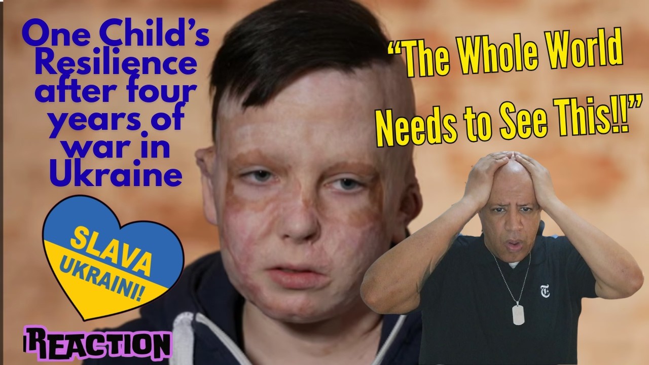 One child’s resilience after four years of war in Ukraine REACTION