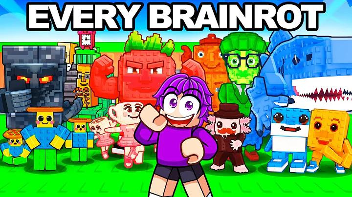I CRAFTED EVERY BRAINROT in Roblox Steal A Brainrot!
