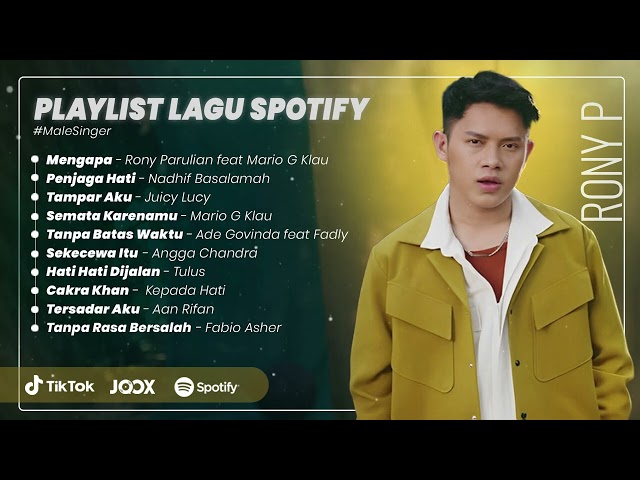 Playlist Lagu Spotify (Penyanyi Pria) | Rony Parulian - Mengapa class=