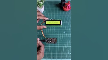 Connect 1602 LCD to Node MCU: What’s the Secret? #esp32  #lcd #shorts  #electronics #arduino