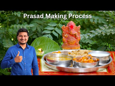 Cooking Prasad | Indian Countryside Food