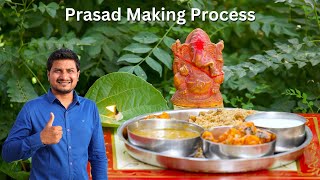 Cooking Prasad | Indian Countryside Food