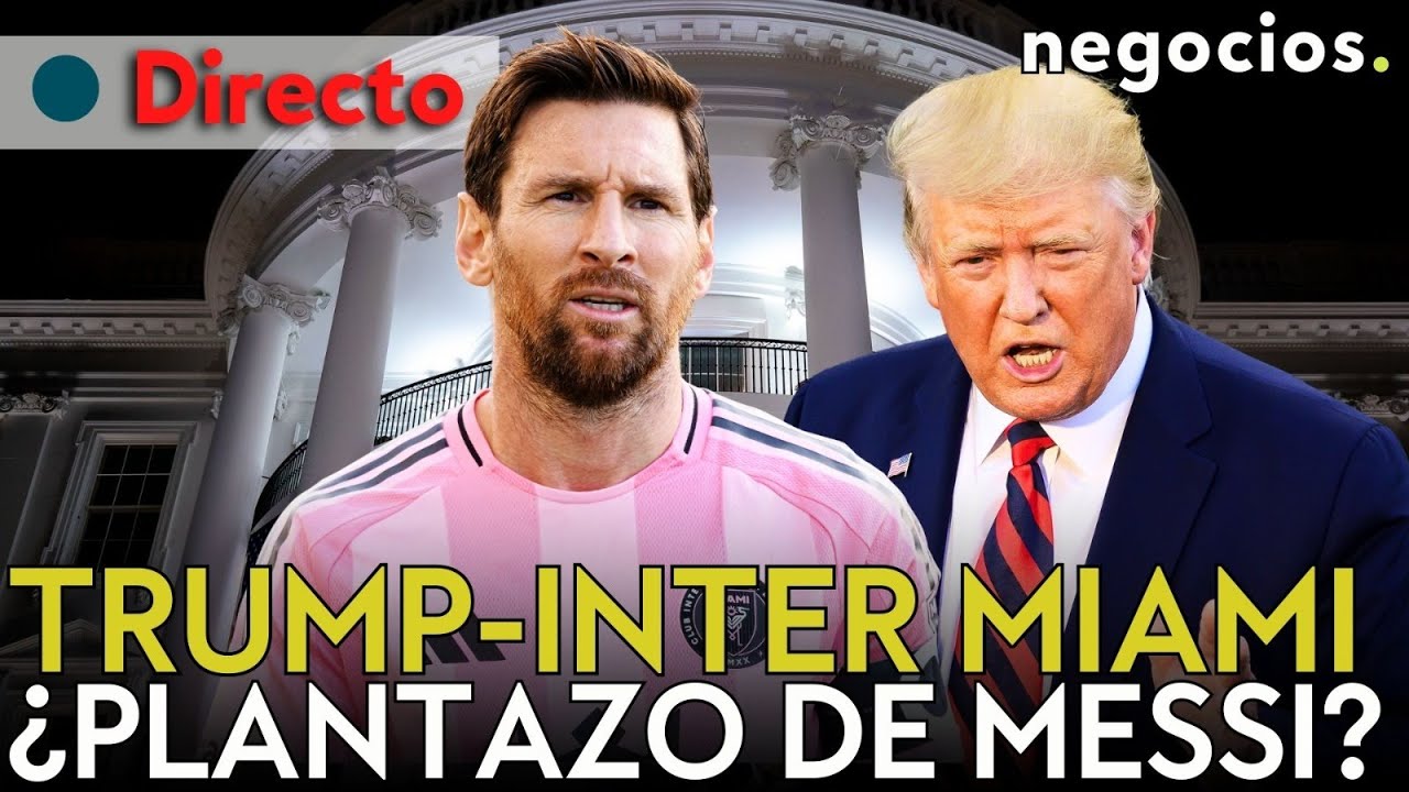 DIRECTO | ¿PLANTAZO DE MESSI A TRUMP? TENSIÓN EN LA CASA BLANCA EN LA VISITA DEL INTER DE MIAMI