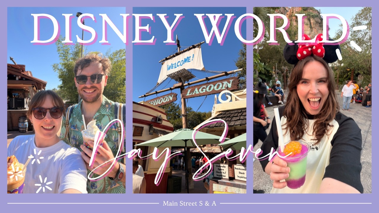 Typhoon Lagoon | Riding Dinosaur ALONE | Late Night Hollywood Studios | Orlando Day Seven