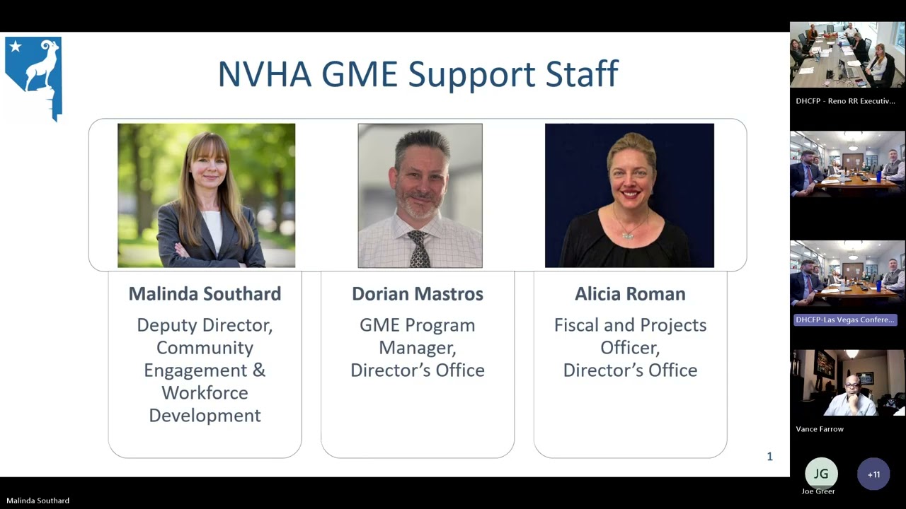 Advisory Council on Graduate Medical Education (GME) Part 1 - December 3, 2025, Meeting