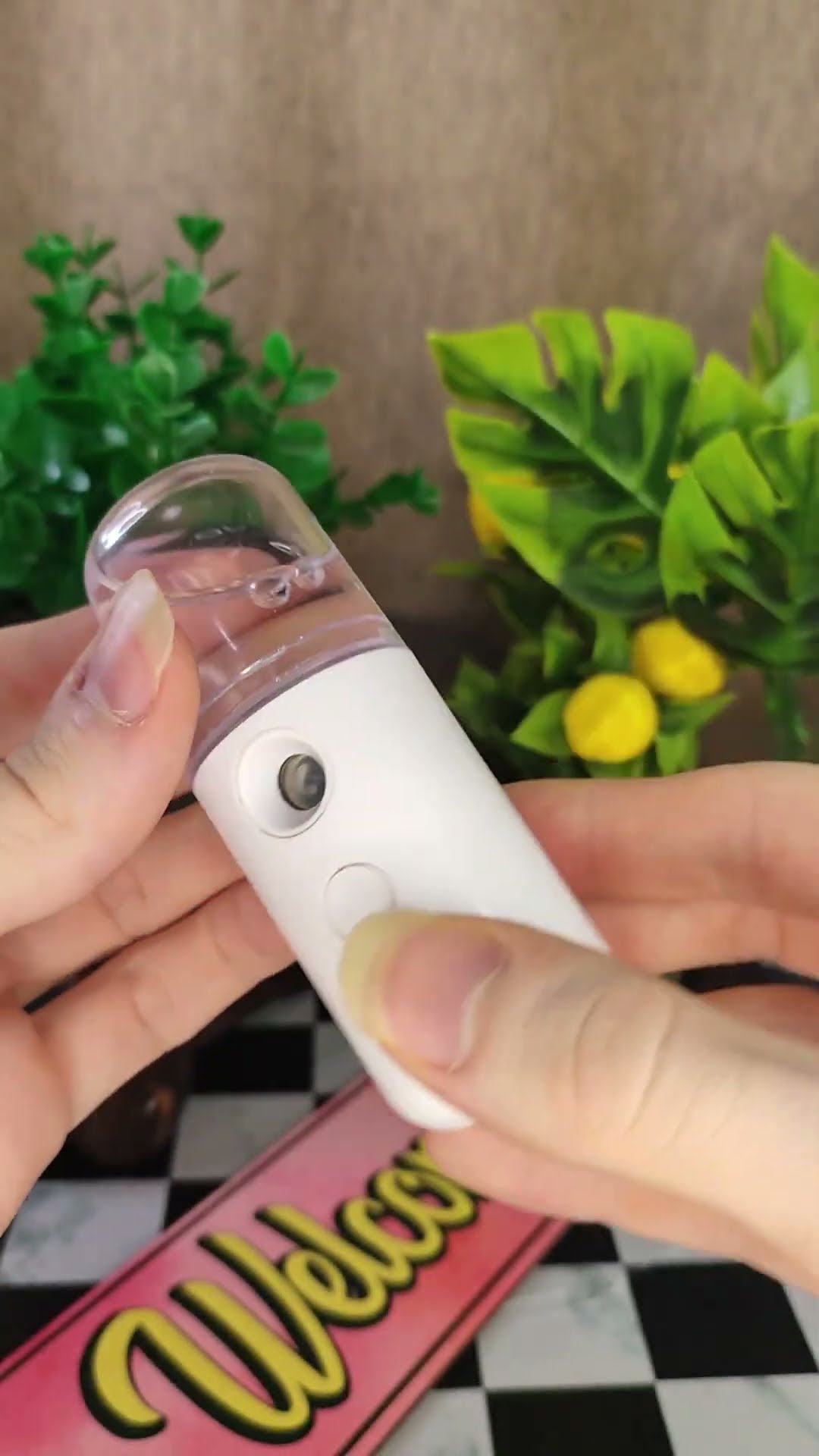 Rechargeable Nano Mist Face Humidifier ?▶️ Product Link in Bio ( # 1949 )