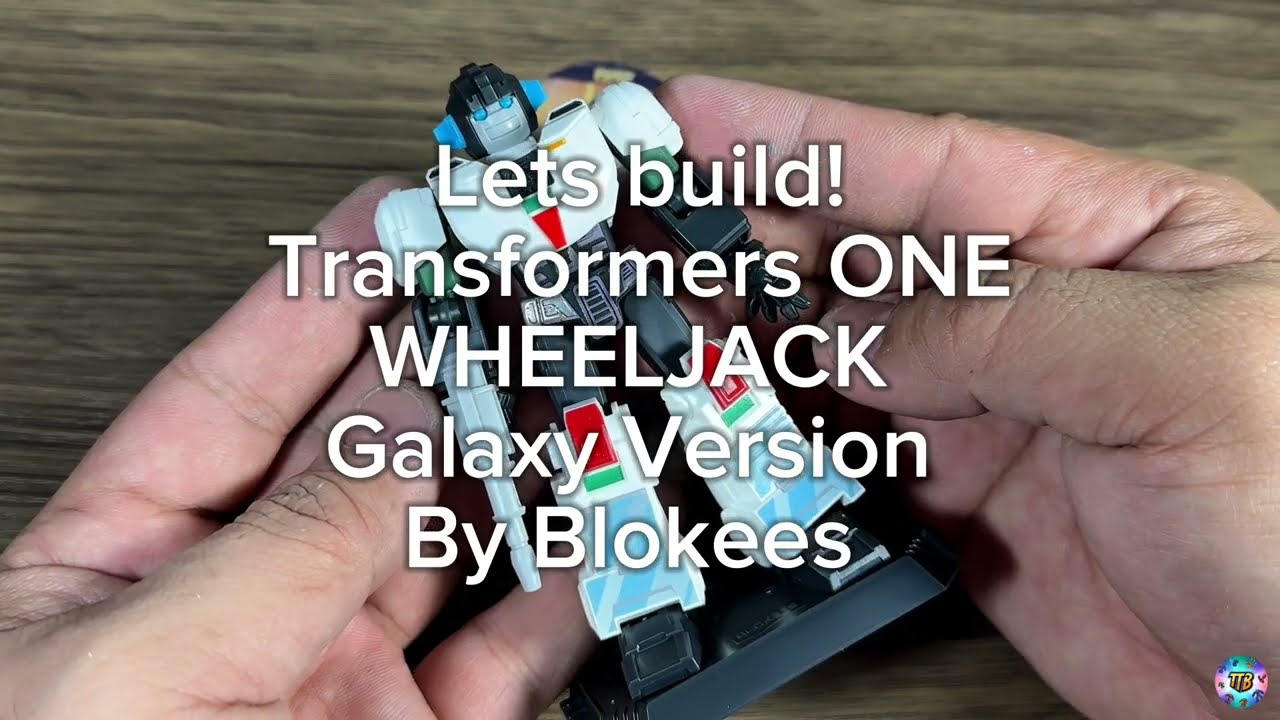 WHEELJACK Transformers ONE Galaxy Version By Blokees Lets build!