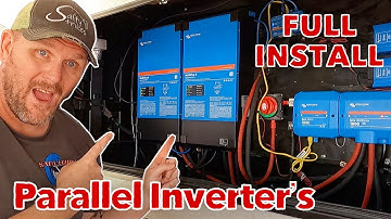 Installing Victron Multiplus II parallel  in an RV! #rvlife #rvliving