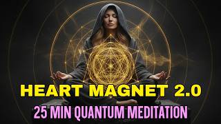 QUANTUM MAGNET 2.0🧲 | 25 Minute Advanced Heart Brain Coherence to Anchor Your Signal (It is Done) ✨