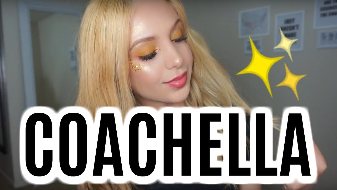 MUSIC FESTIVAL COACHELLA INSPIRED MAKEUP LOOK
