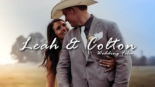Leah & Colton: Full Wedding Film (Canon C70 With RF 24-70)