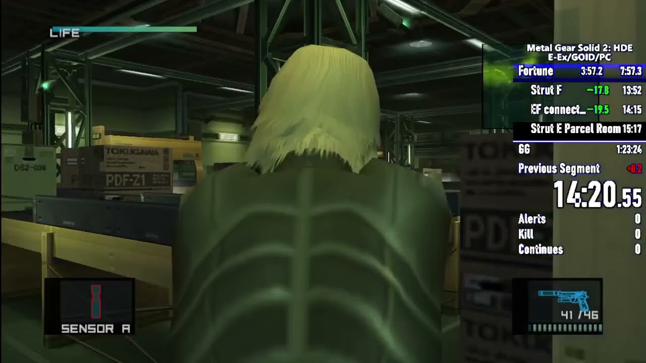 見つかったら即ゲームオーバー】MGS2メタルギアソリッド2最高難易度