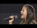 Rio Open 2018 | Valentina Franciso canta o Hino Nacional Brasileiro