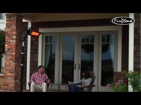 Electric Infrared Outdoor Heater - Learn how it works.