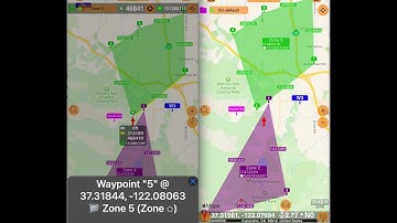 Preview of waypoints synchronization - Compass 55, Speedometer 55, Team Work 55.