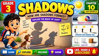 Shadows 🌞👤 | Grade 3 | Chapter 10 | How Are Shadows Formed