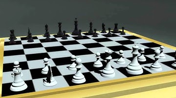 Simple Chess Model  in 3ds Max