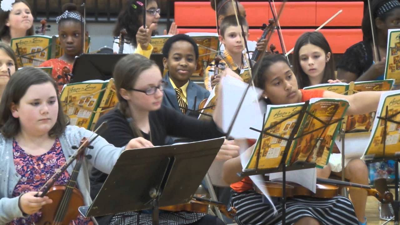 The "Not So Small" Child:  Spring Orchestra Performance/Vlog