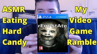 Asmr - Eating Hard Candy And Rambling - My Video Game