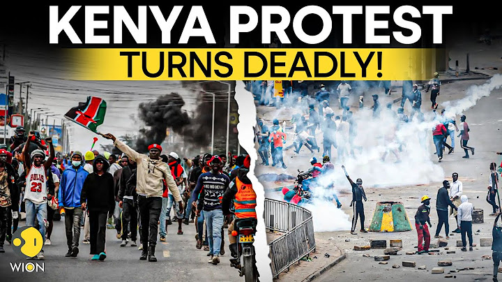 Kenya Protests LIVE: 100+ Feared Dead In Youth Led Protests | WION Live