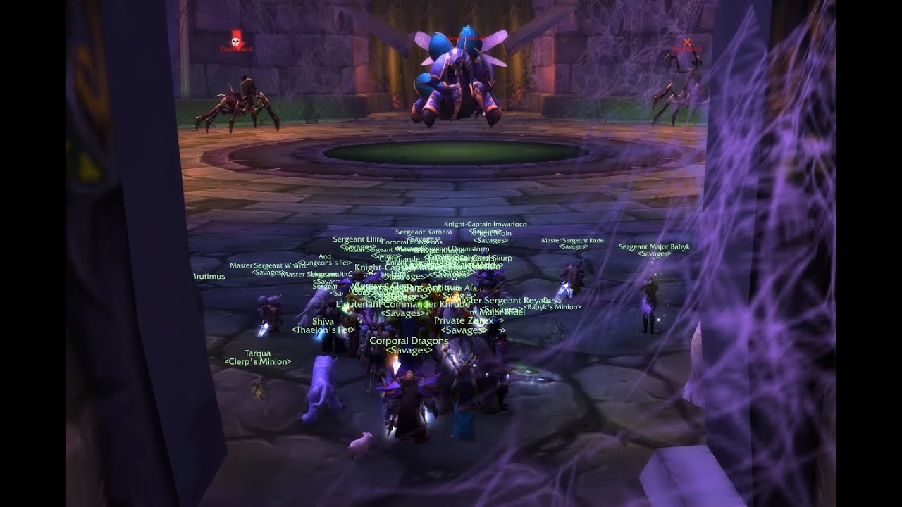 First time in Naxx - Spider wing / Razuvious