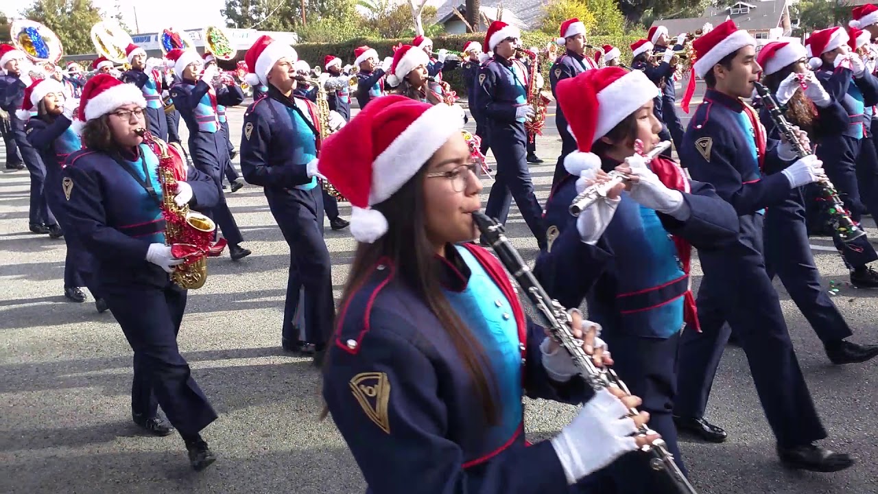 Chino High 77th Cavalry Chino Christmas Parade 2017 YouTube