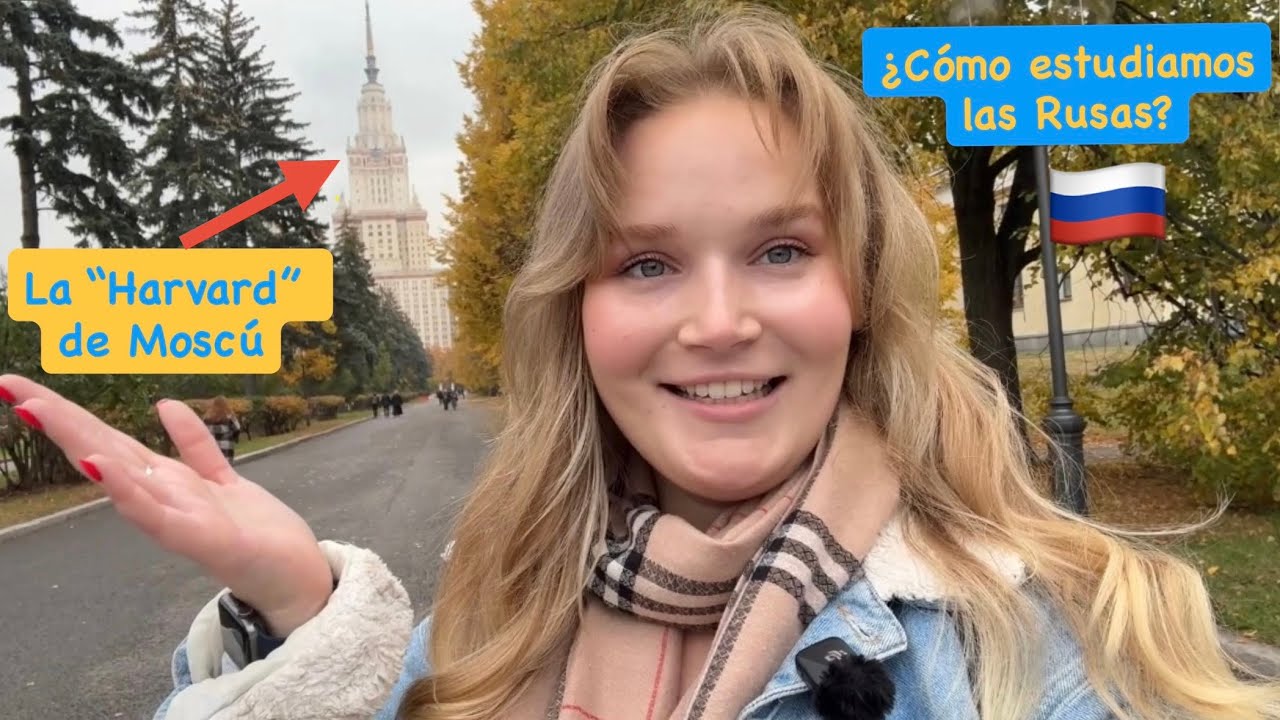 Así es ESTUDIAR en Rusia 🇷🇺 Entre hojas de otoño 🍁 y vida universitaria en Moscú