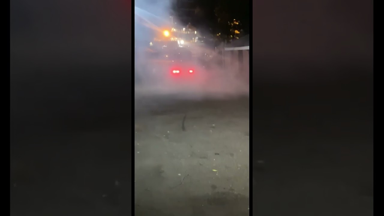 My first burnout when I got my project running with my swap 
