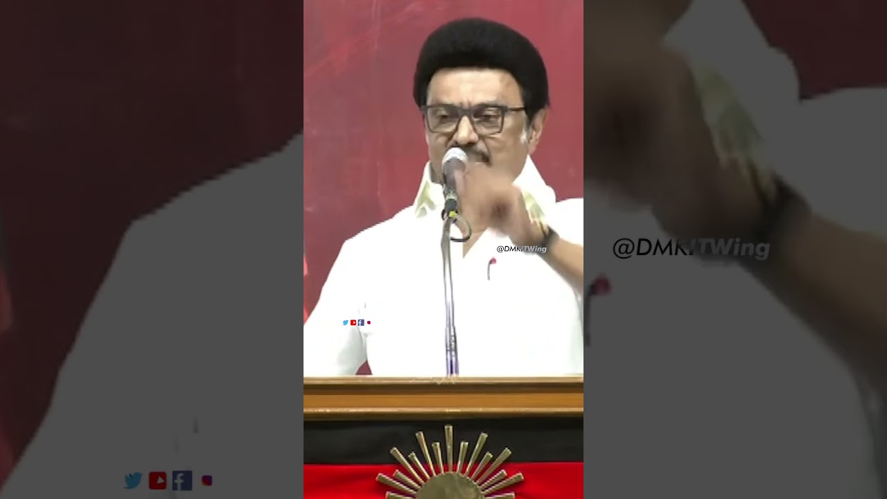 CM Stalin's Fiery Speech  | NEP | 