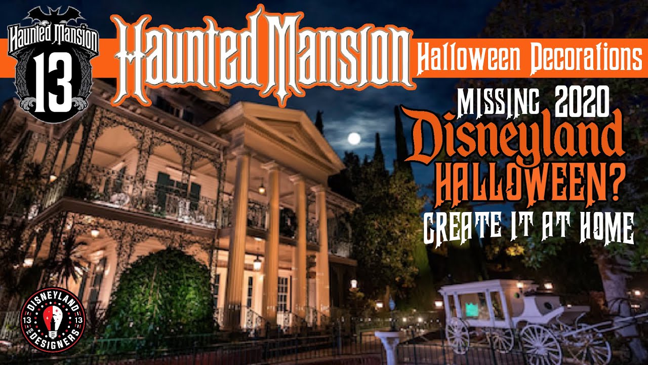 13 Haunted Mansion Disneyland Halloween Decorations. No 2020 ...