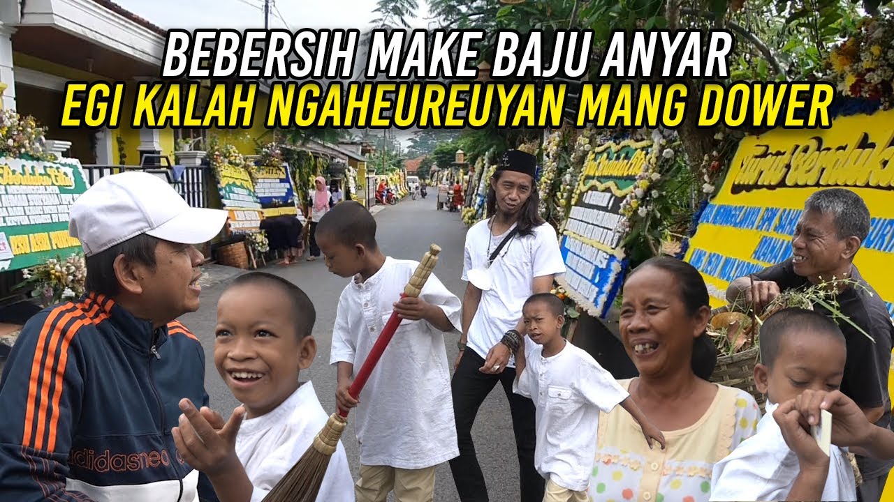 EGI IKUT KERJA BAKTI DIDAMPINGI WAK ADER | SUDAH BESAR PENGEN JADI RW