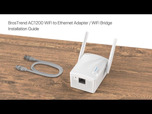 N300 WiFi to Ethernet Adapter, RJ45 Port